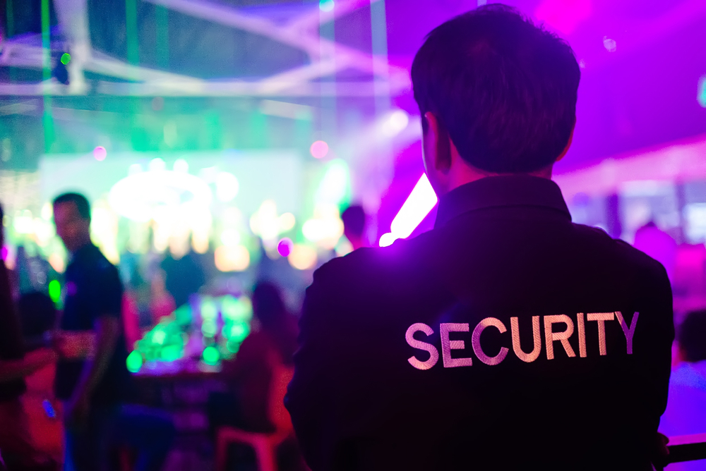 Security Guard on an event